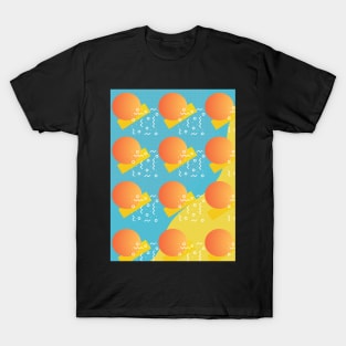 Geometric Sunset T-Shirt